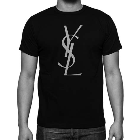 ysl black men's t shirt|ysl graphic tees.